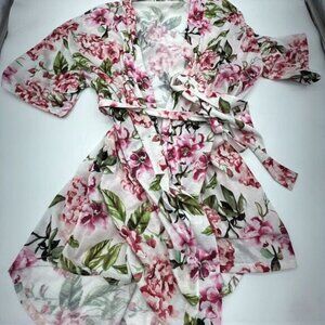 Show Me Your Mumu Brie Robe Garden of Bloom Floral Lightweight One Size